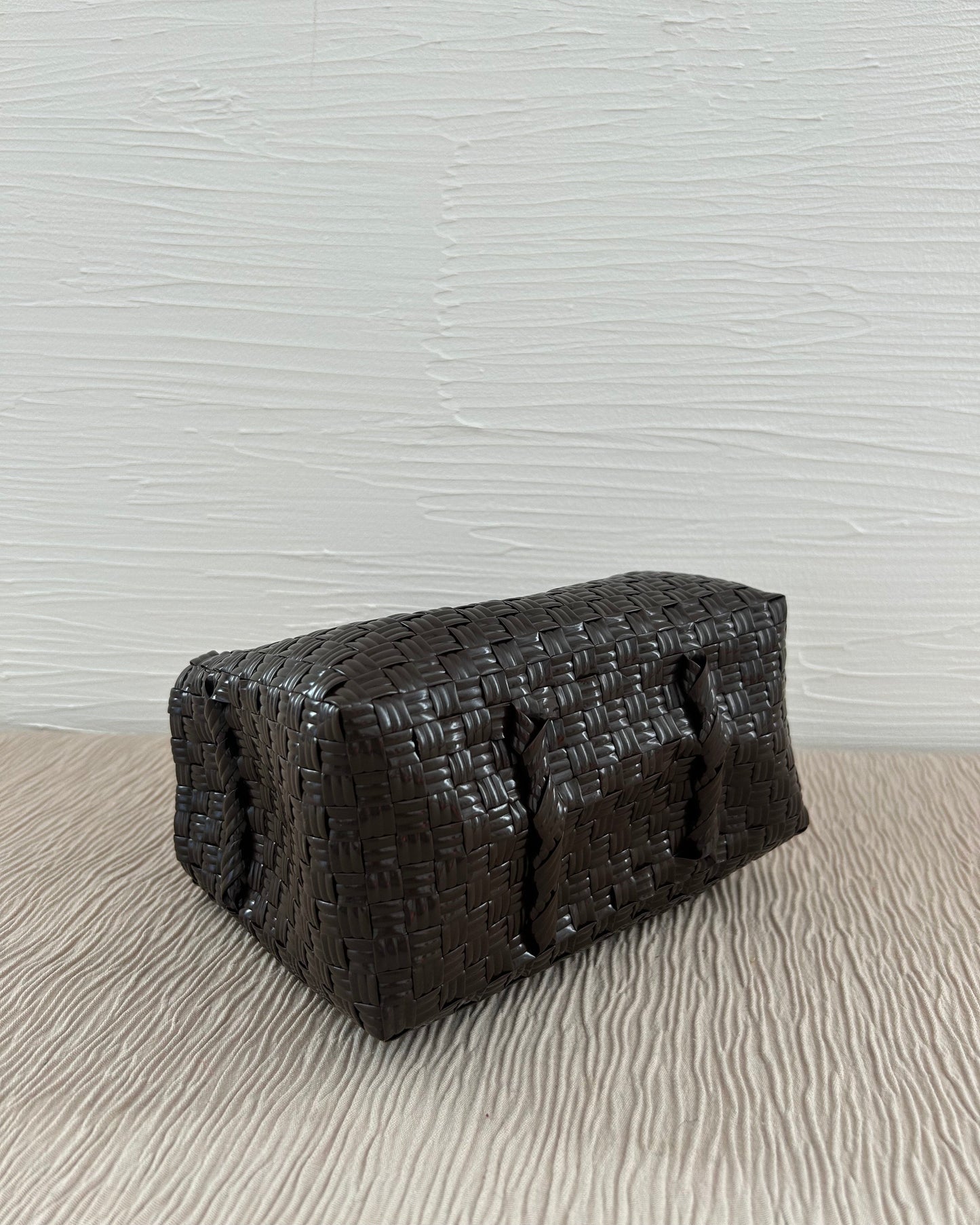 NEW プラカゴバッグ　XS　《スカーフセット》チョコレートブラウン