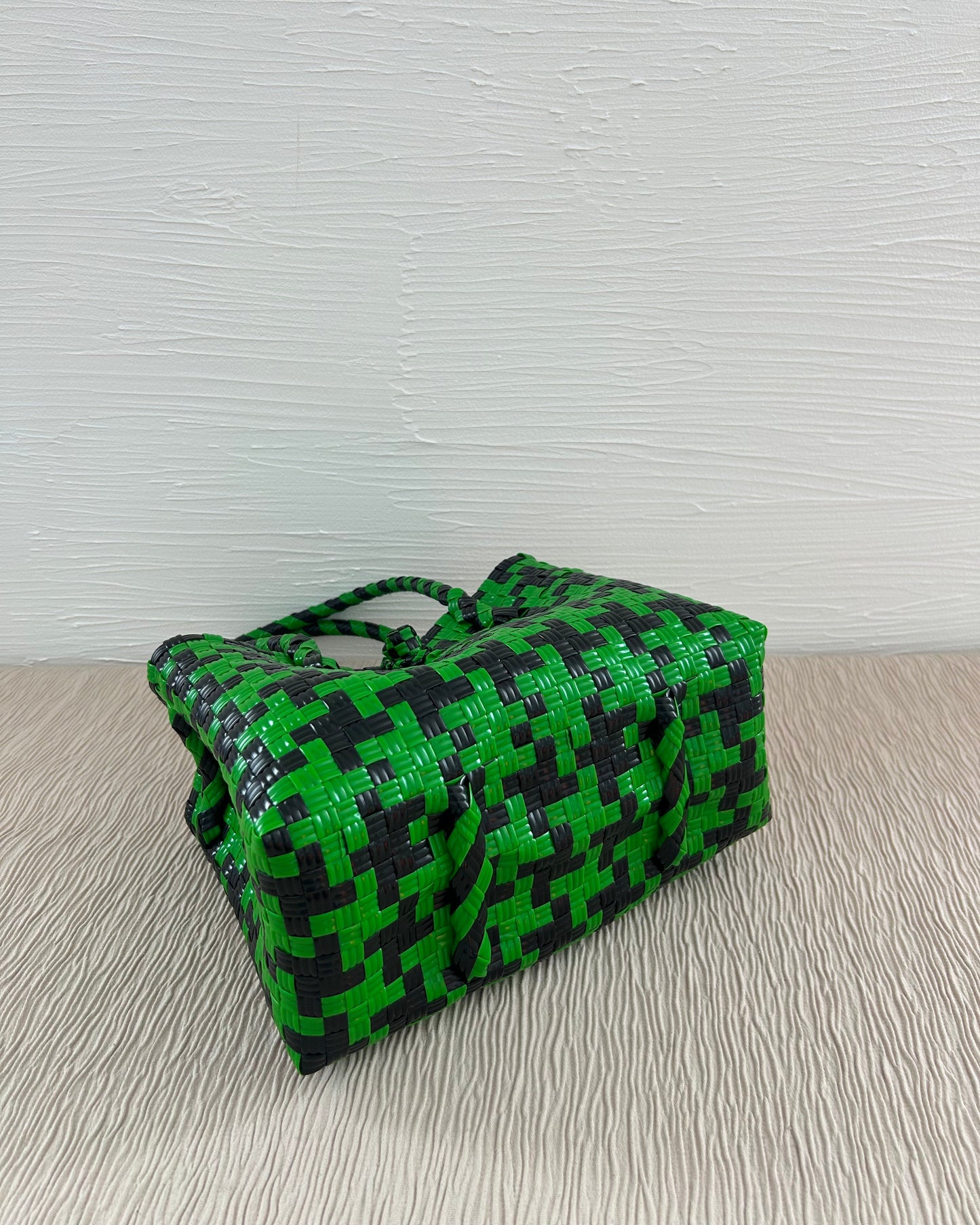 NEW プラカゴバッグ　M横長　チドリグリーン